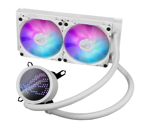 ASUS ROG RYUO III 240 ARGB White 2x120mm - 1486812 - zdjęcie 2